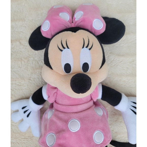 Disney Minnie Mouse in Pink Dress Plush Doll - Picture 4 of 16